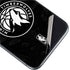 NBA Minnesota Timberwolves Black Animal Print iPhone 11 Skin